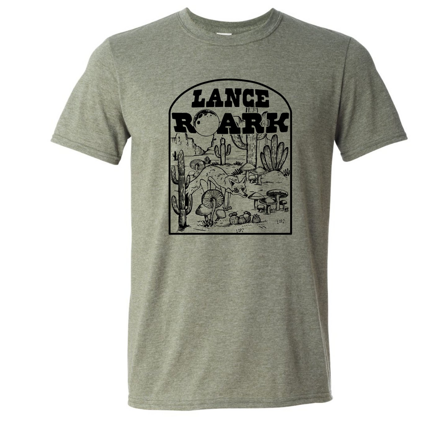 Desert Drawing T-Shirt (Military Green)