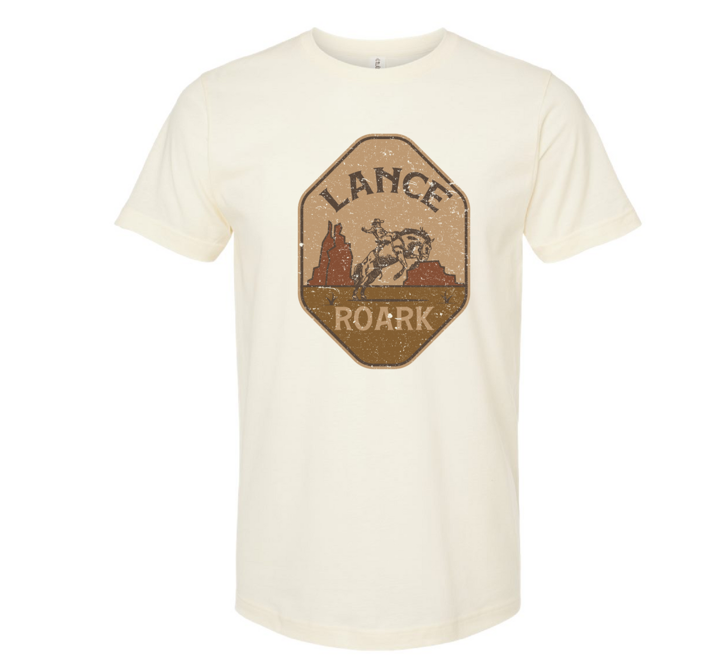Cowboy Logo T-Shirt (Cream)